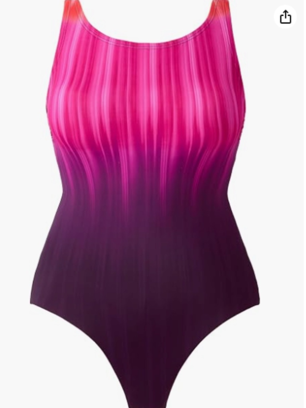 Shape Solver Sport by Mimi Flamingo Women's High-Neck Swimsuit Size 14 7844 - Picture 4 of 4